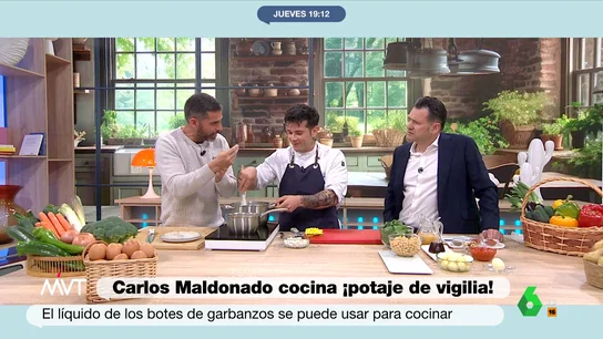 El nutricionista Pablo Ojeda revela que el líquido de los botes de garbanzos se puede usar para cocinar merengue El nutricionista Pablo Ojeda revela que el líquido de los botes de garbanzos se puede usar para cocinar merengue