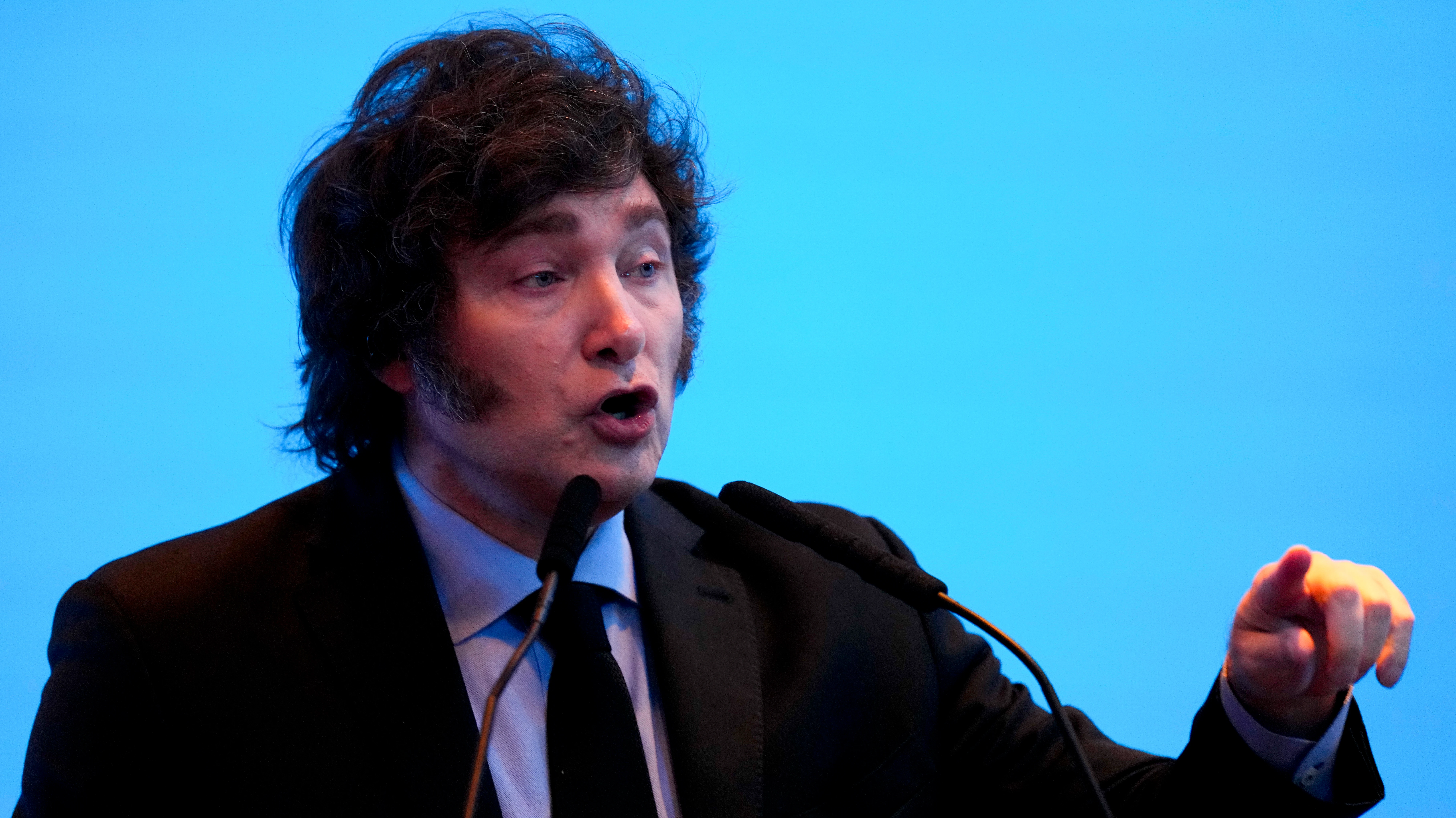 El presidente de Argentina, Javier Milei El presidente de Argentina, Javier Milei