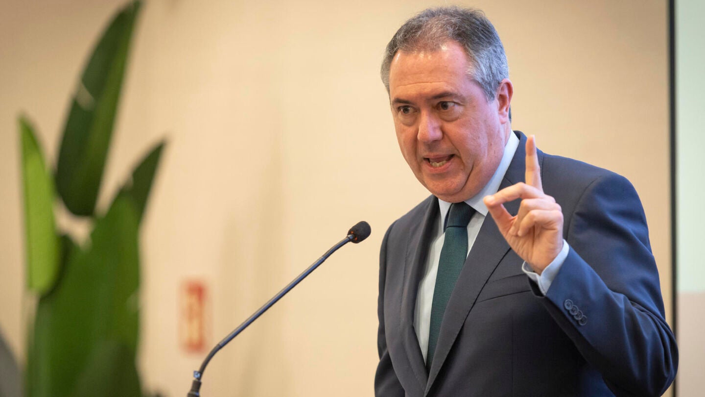 Imagen de archivo del portavoz socialista en el Senado, Juan Espadas