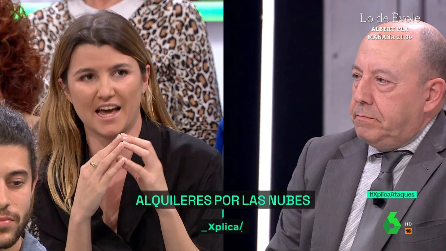 XPLICA El tenso debate entre una portavoz de inquilinos y Gonzalo Bernardos XPLICA El tenso debate entre una portavoz de inquilinos y Gonzalo Bernardos
