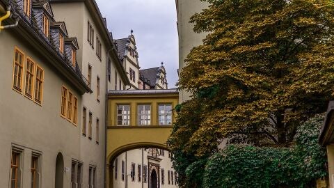 Arquitectura histórica. Weimar. Alemania