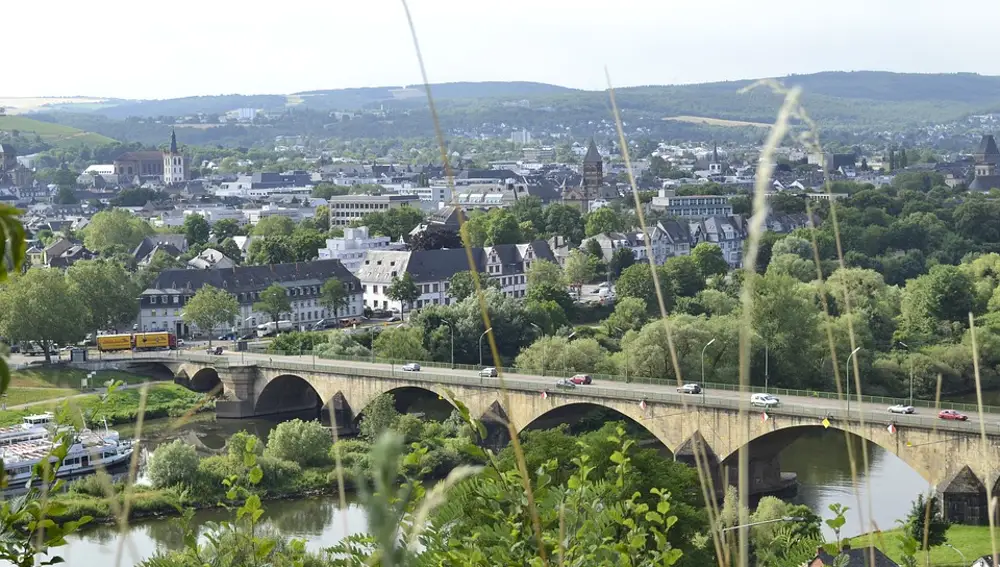 Vista panorámica de Trier. Alemania