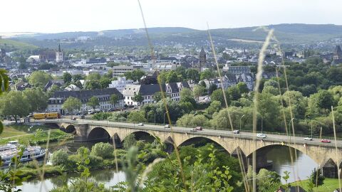 Vista panorámica de Trier. Alemania