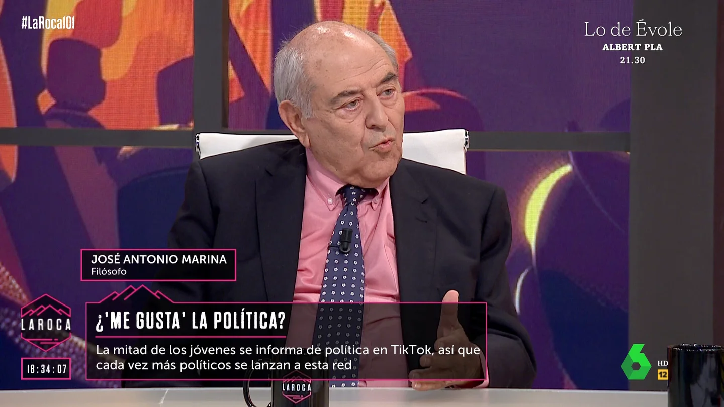 José Antonio Marina: "Pensábamos que las redes sociales serían las grandes democratizadoras y se han convertido en industrias de persuasión" José Antonio Marina: "Pensábamos que las redes sociales serían las grandes democratizadoras y se han convertido en industrias de persuasión"