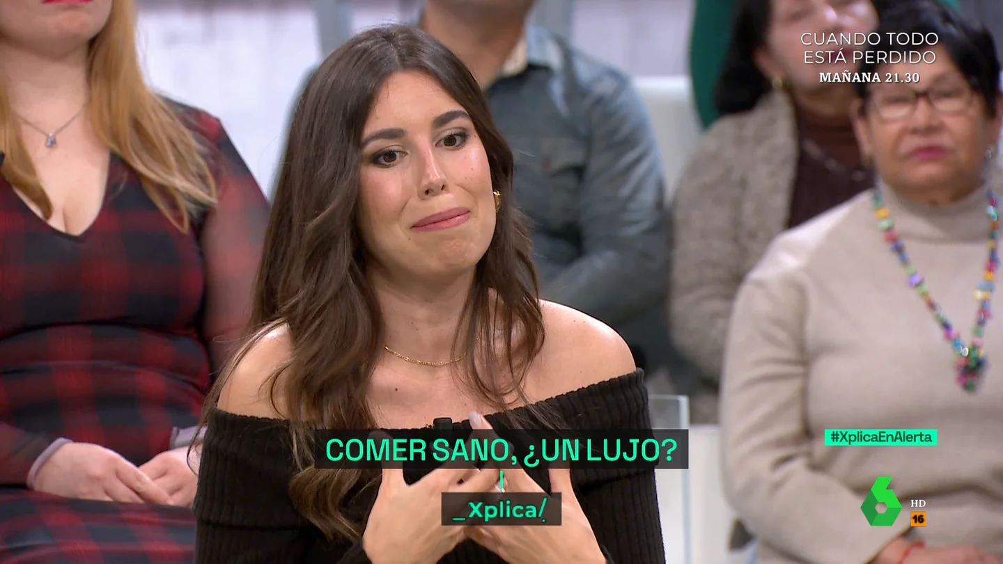 XPLICA Alba Ramírez, nutricionista: "La cesta de la compra se ha encarecido y los ultraprocesados están al alcance de la mano" XPLICA Alba Ramírez, nutricionista: "La cesta de la compra se ha encarecido y los ultraprocesados están al alcance de la mano"