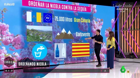 Francisco Cacho explica cómo se puede ordeñar la niebla Francisco Cacho explica cómo se puede ordeñar la niebla