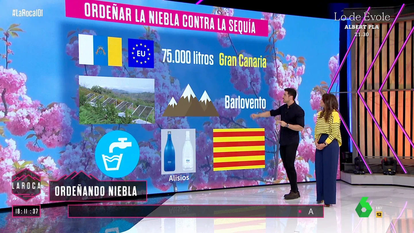 Francisco Cacho explica cómo se puede ordeñar la niebla Francisco Cacho explica cómo se puede ordeñar la niebla