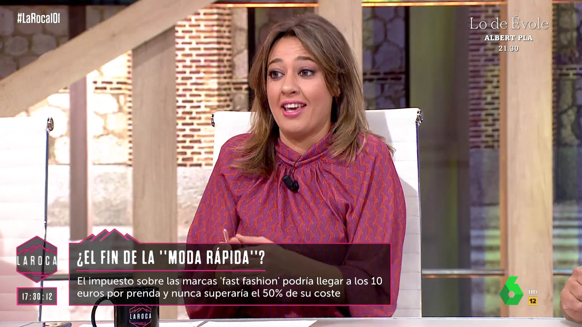 La crítica de Sara Ramos al 'fast fashion': "No es normal que una camiseta te cueste un euro"