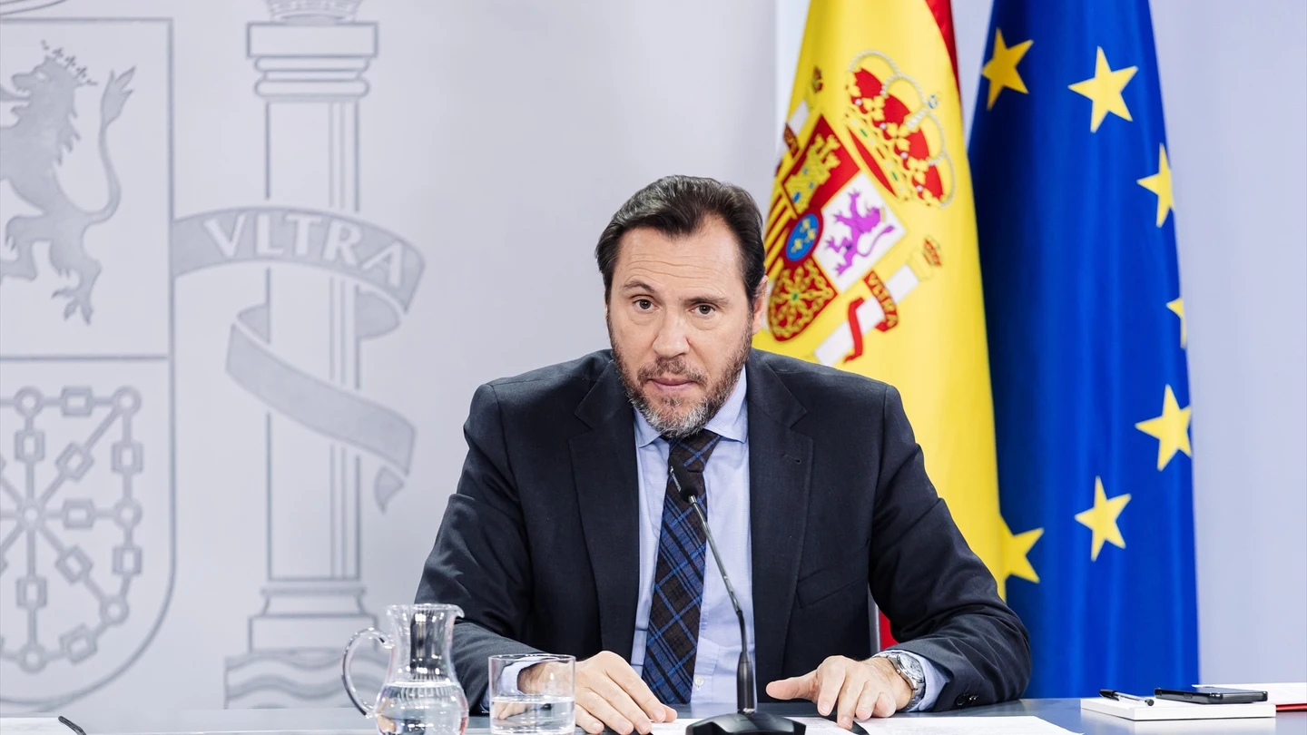 Imagen de archivo del ministro de Transportes y Movilidad Sostenible, Óscar Puente. Imagen de archivo del ministro de Transportes y Movilidad Sostenible, Óscar Puente.