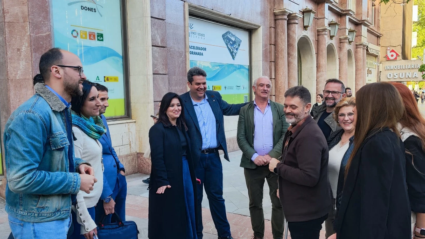Formalización pública del acuerdo para moción de censura en Maracena