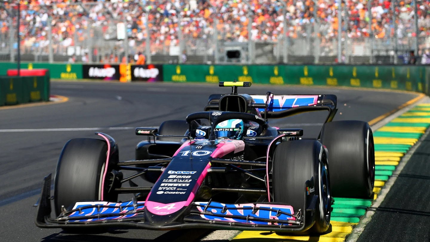 Pierre Gasly, con el Alpine Pierre Gasly, con el Alpine