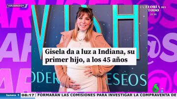 Gisela se convierte en madre por primera vez a los 45 años: este es el original nombre de su hija