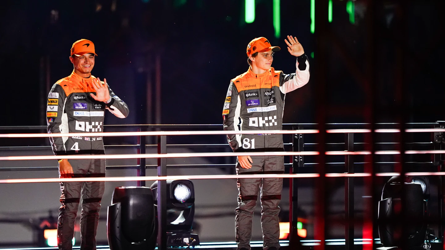 Lando Norris y Oscar Piastri Lando Norris y Oscar Piastri