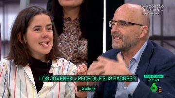 XPLICA El tenso debate entre Javier Díaz-Giménez y una joven trabajadora