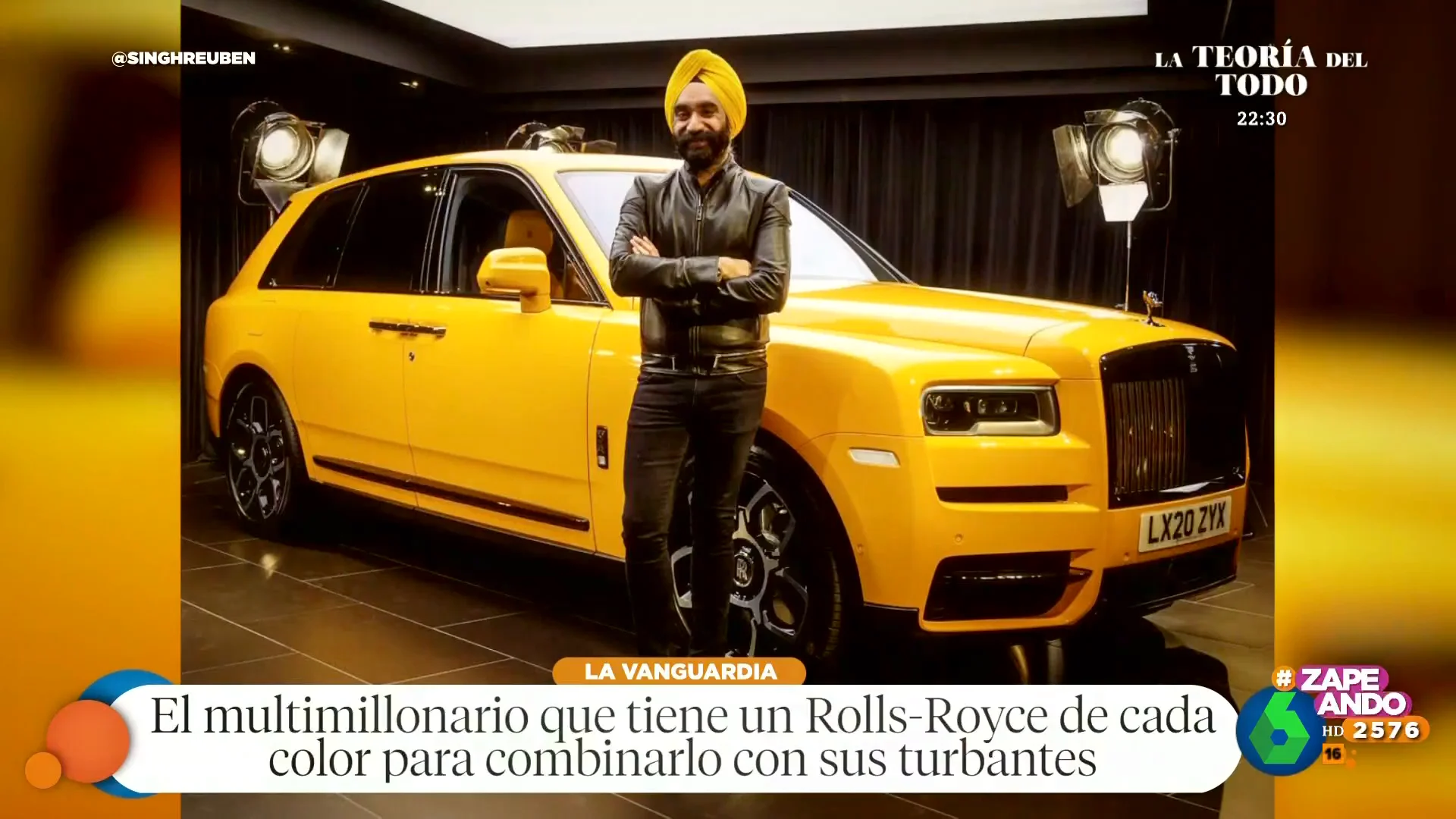 Así responde un multimillonario británico ante los insultos que recibe por llevar turbante