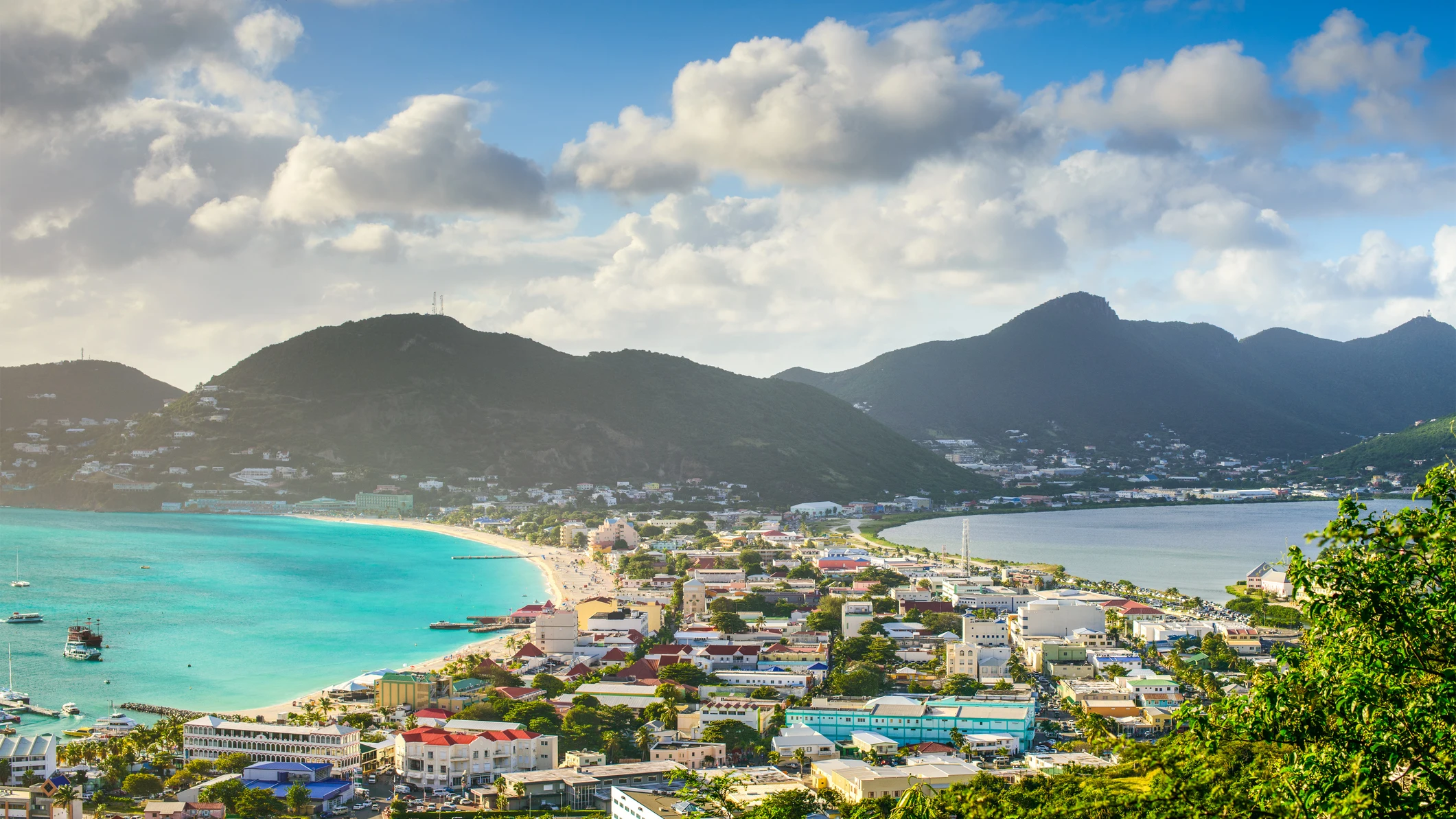Isla de San Martín, en el Caribe Isla de San Martín, en el Caribe