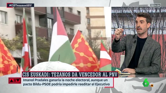 Pablo Simón analiza lo que pasaría con el PNV si la participación es baja en las elecciones vascas: "Hay una competencia por el contro" Pablo Simón analiza lo que pasaría con el PNV si la participación es baja en las elecciones vascas: "Hay una competencia por el contro"