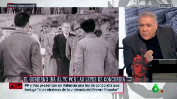 Ferreras lamenta que haya gobiernos del PP que "arrastrados por Vox" sean incapaces de definir el régimen de Franco como una dictadura