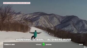 Esquí de lujo para rusos: lo último de la dictadura norcoreana