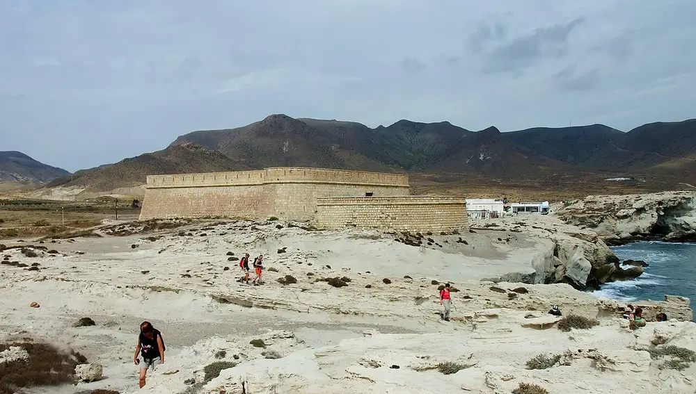 Castillo de San Felipe en Los Escullos (Cabo de Gata)