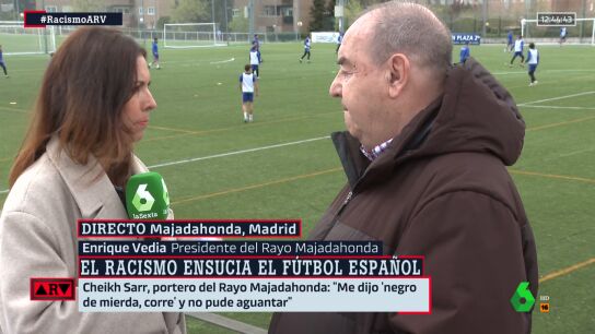 Enrique Vedia, presidente del Rayo Majadahonda