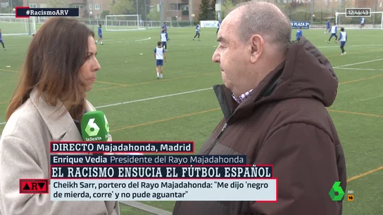 Enrique Vedia, presidente del Rayo Majadahonda Enrique Vedia, presidente del Rayo Majadahonda