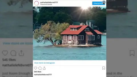 La isla habitada más pequeña del mundo está en Estados Unidos La isla habitada más pequeña del mundo está en Estados Unidos