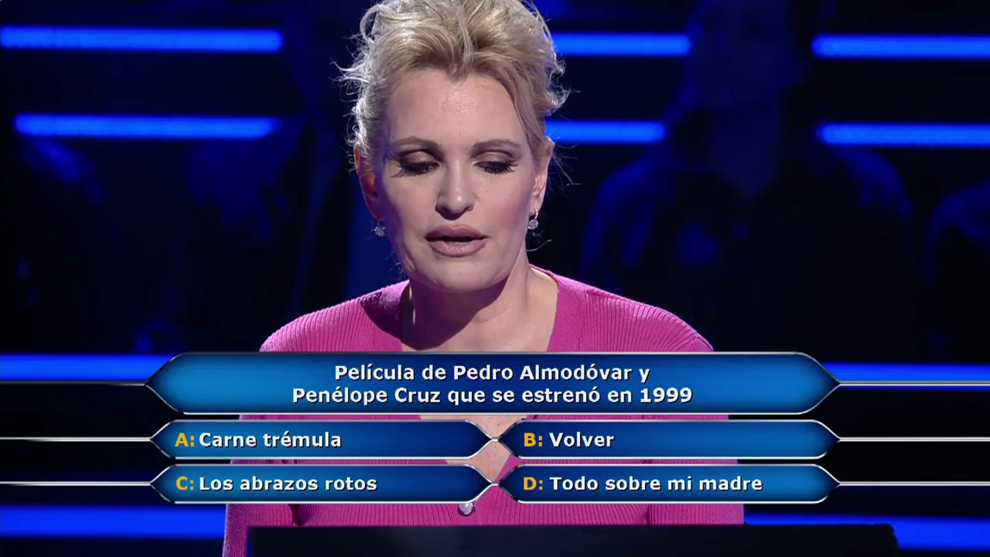 El mensaje de Ainhoa Artera a Penélope Cruz y Pedro Almodóvar tras imitar a la actriz en ¿Quién quiere ser millonario? El mensaje de Ainhoa Artera a Penélope Cruz y Pedro Almodóvar tras imitar a la actriz en ¿Quién quiere ser millonario?