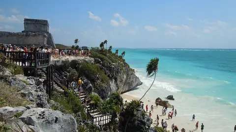 Tulum. Caribe mexicano Tulum. Caribe mexicano