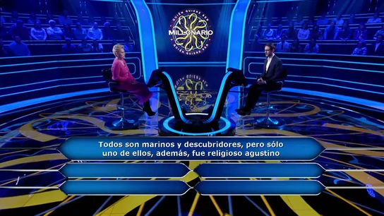 Ainhoa Arteta deja "muerto" a Juanra Bonet al responder a esta complicada pregunta en ¿Quién quiere ser millonario? Ainhoa Arteta deja "muerto" a Juanra Bonet al responder a esta complicada pregunta en ¿Quién quiere ser millonario?