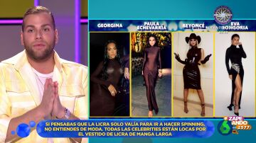 ¿Georgina, Beyoncé, Paula Echevarría o Eva Longoria?: Eduardo Navarrete escoge quién luce mejor el vestido de licra