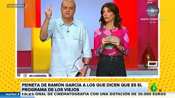 Ramón García dedica una peineta a todo aquel que dice que su programa "es para viejos"