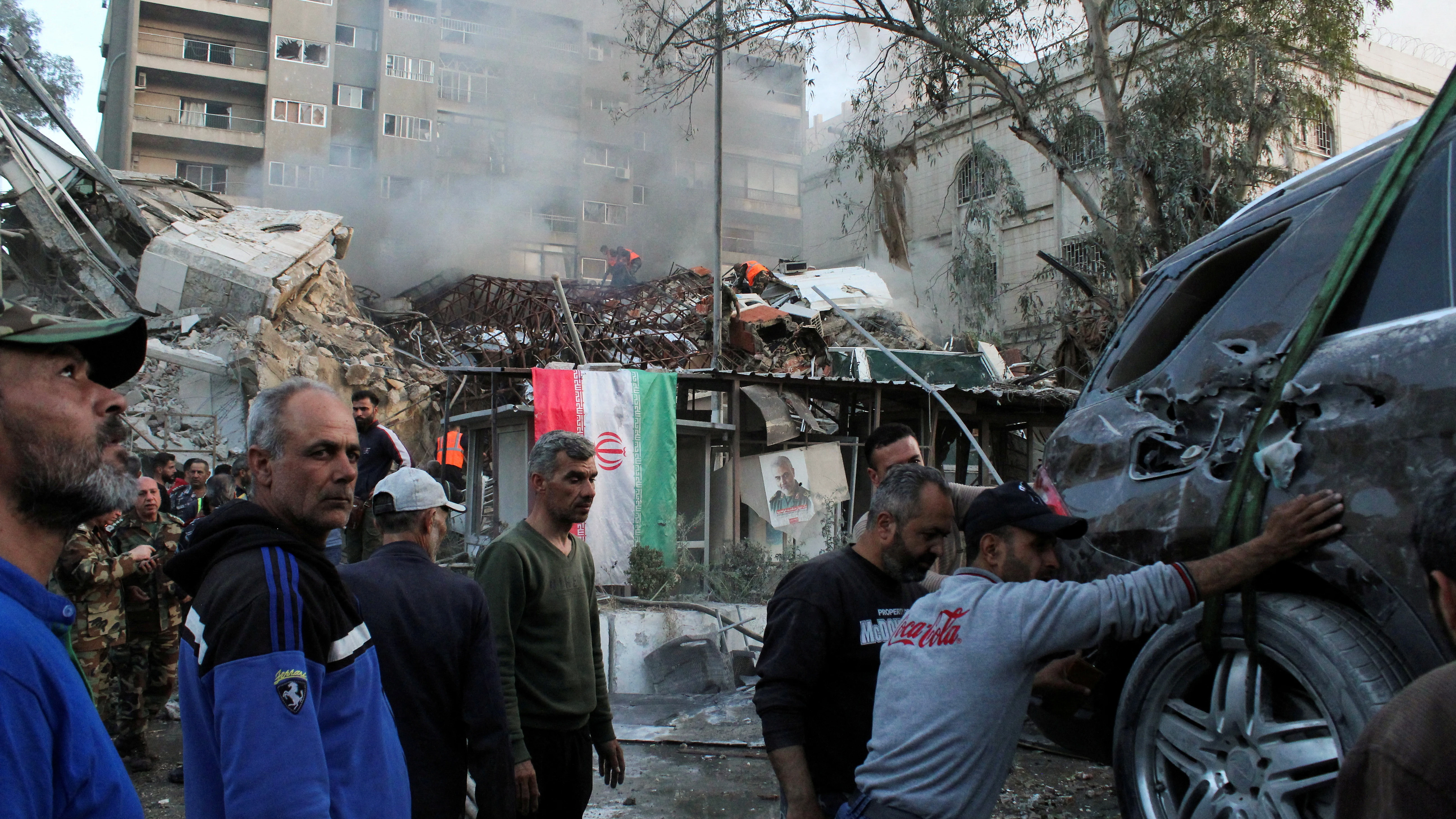 Ataque aéreo israelí contra el consulado de Irán en la capital siria