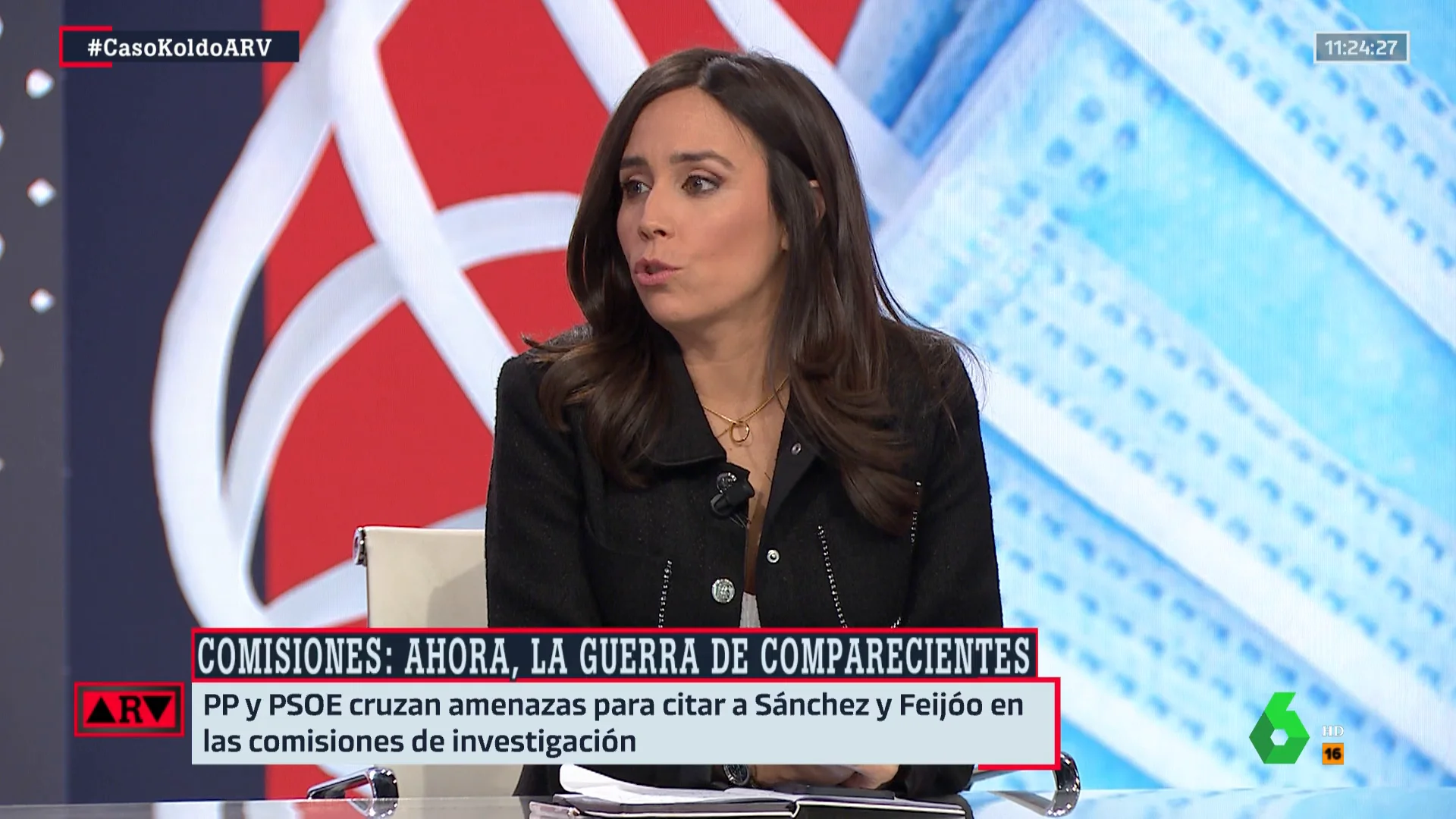 ARV - Pilar Velasco señala el motivo real por el que el PP quiere llamar a Armengol a declarar por el caso Koldo ARV - Pilar Velasco señala el motivo real por el que el PP quiere llamar a Armengol a declarar por el caso Koldo
