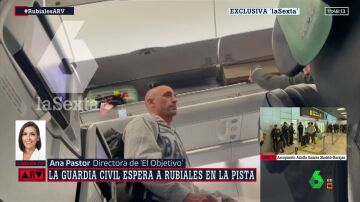 El vuelo "de película" en el que regresó Rubiales a España: "Hubo cuatro desmayos y turbulencias"