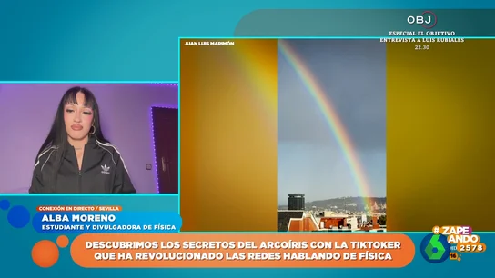 ¿Cómo se forma el arcoíris?: Alba Moreno, divulgadora de física, descubre curiosidades sobre este fenómeno meteorológico ¿Cómo se forma el arcoíris?: Alba Moreno, divulgadora de física, descubre curiosidades sobre este fenómeno meteorológico