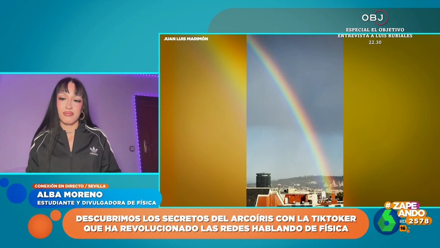 ¿Cómo se forma el arcoíris?: Alba Moreno, divulgadora de física, descubre curiosidades sobre este fenómeno meteorológico ¿Cómo se forma el arcoíris?: Alba Moreno, divulgadora de física, descubre curiosidades sobre este fenómeno meteorológico