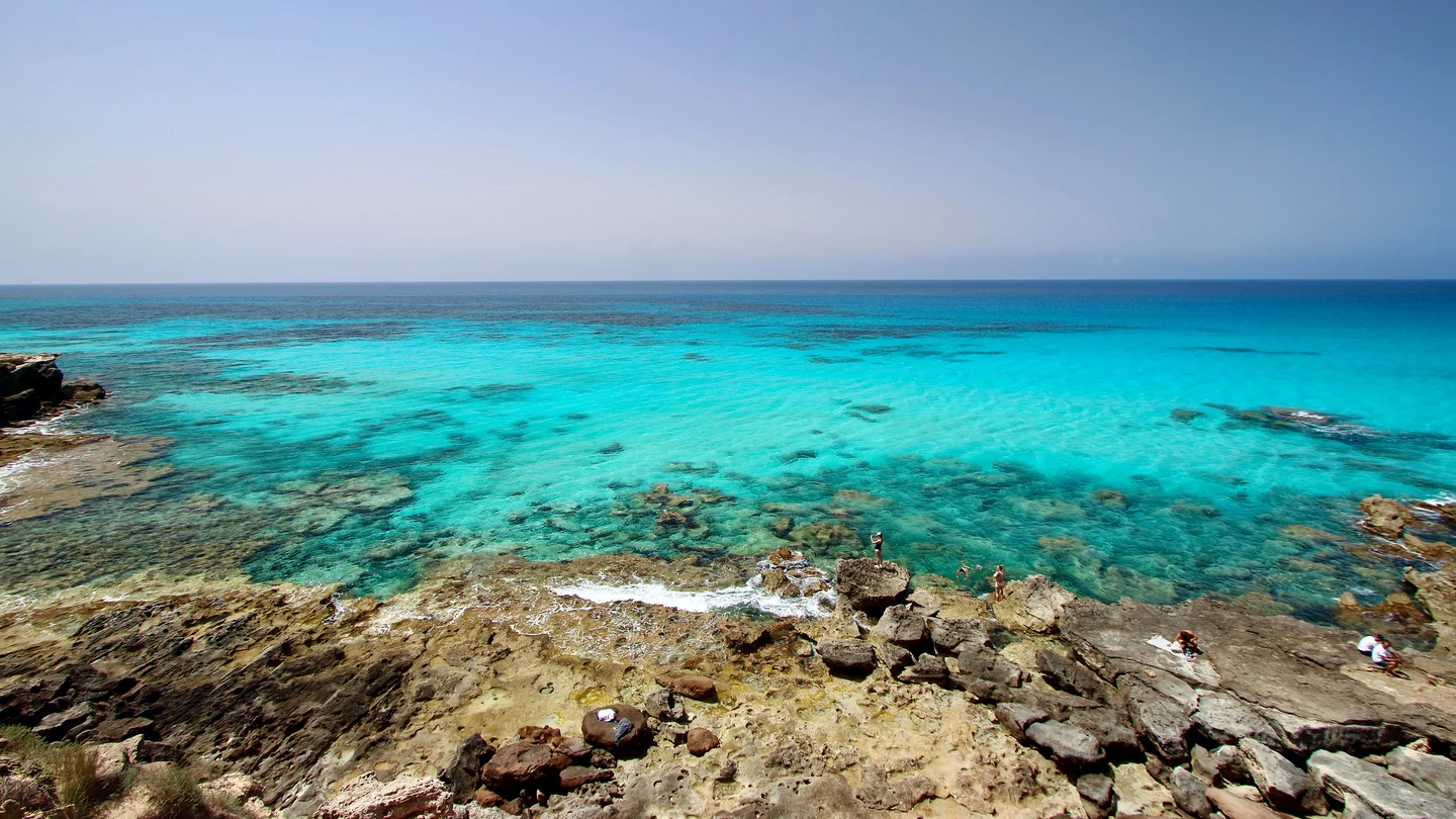 Es calo d'es mort, en Formentera (Islas Baleares) Es calo d'es mort, en Formentera (Islas Baleares)