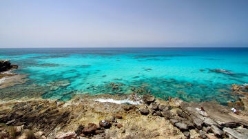 Es calo d'es mort, en Formentera (Islas Baleares)