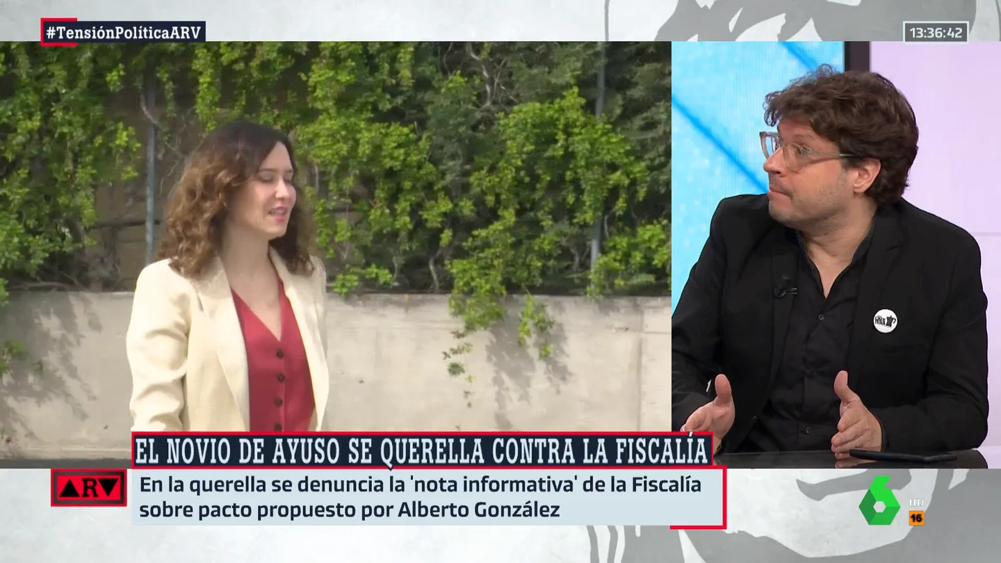 Fernando Berlín señala cuál es el "elemento más explosivo" del caso de la pareja de Ayuso Fernando Berlín señala cuál es el "elemento más explosivo" del caso de la pareja de Ayuso