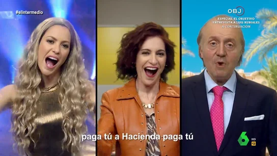 De 'Shakira' al 'rey emérito': las colaboraciones en la canción de la Agencia Tributaria para la Renta 2023 De 'Shakira' al 'rey emérito': las colaboraciones en la canción de la Agencia Tributaria para la Renta 2023