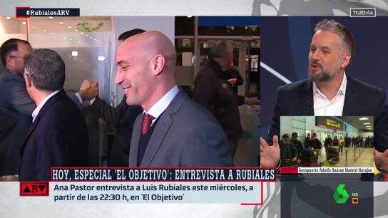 La reflexi&oacute;n de Basteiro sobre Rubiales: "Ha tenido tiempo para cubrir un poco sus pasos"