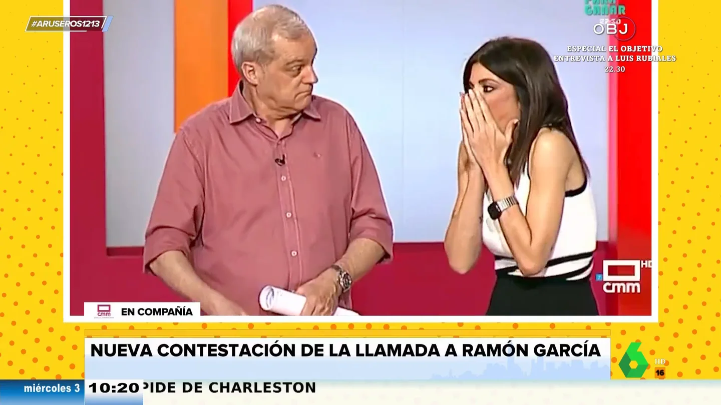 "Tócame los cojones": Ramón García se queda de piedra con la respuesta a esta llamada telefónica "Tócame los cojones": Ramón García se queda de piedra con la respuesta a esta llamada telefónica