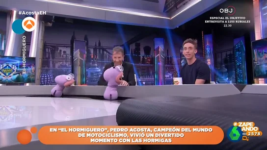 La divertida forma de referirse a Trancas y Barrancas de Pedro Acosta en 'El Hormiguero' La divertida forma de referirse a Trancas y Barrancas de Pedro Acosta en 'El Hormiguero'