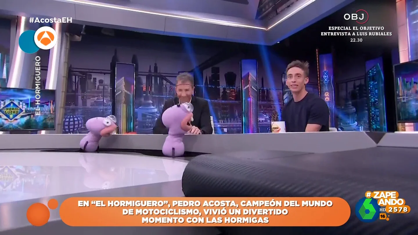 La divertida forma de referirse a Trancas y Barrancas de Pedro Acosta en 'El Hormiguero' La divertida forma de referirse a Trancas y Barrancas de Pedro Acosta en 'El Hormiguero'