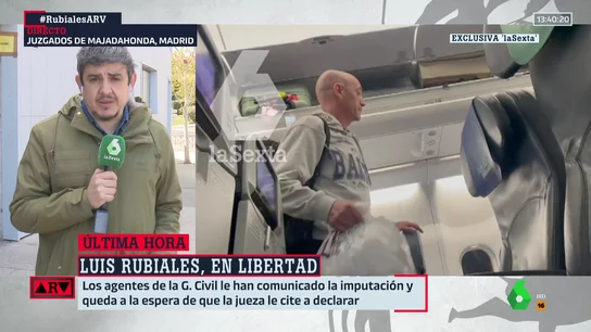 Luis Rubiales, en libertad tras comunicarle la Guardia Civil su imputación Luis Rubiales, en libertad tras comunicarle la Guardia Civil su imputación