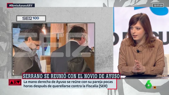 lisabeth Duval responde a Alfonso Serrano (PP) sobre el caso del novio de Ayuso: "No, no intentes desviar la pelota, tienes que dar explicaciones" lisabeth Duval responde a Alfonso Serrano (PP) sobre el caso del novio de Ayuso: "No, no intentes desviar la pelota, tienes que dar explicaciones"