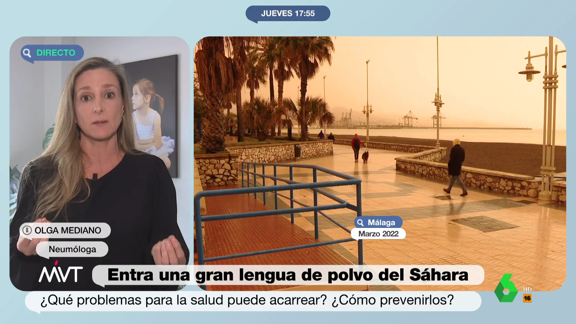Recomendaciones contra la calima