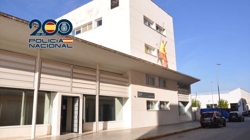 Comisaría de la Policía Nacional en Écija (Sevilla).