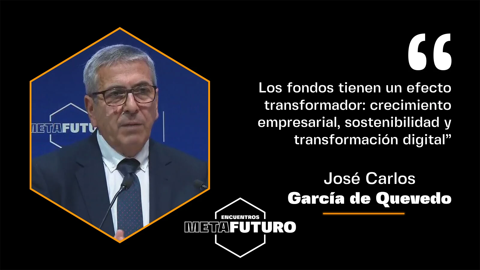 José Carlos García de Quevedo, presidente del Instituto de Crédito Oficial (ICO), en Metafuturo